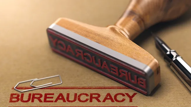 bureaucracy on paper